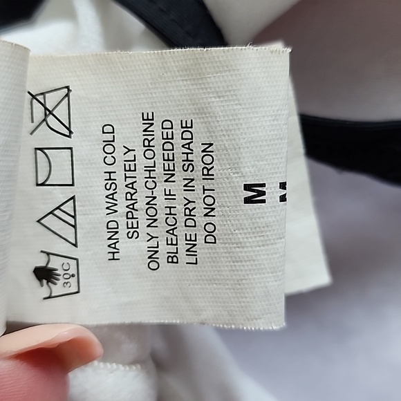 JAG orange pink black tank bathing swim suit medium - Picture 3 of 6